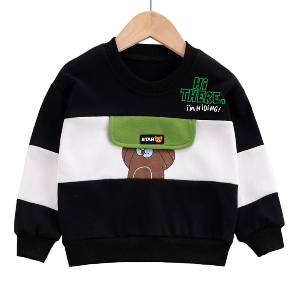 Hopscotch Baby Boys Cotton Round Neck Sweatshirt