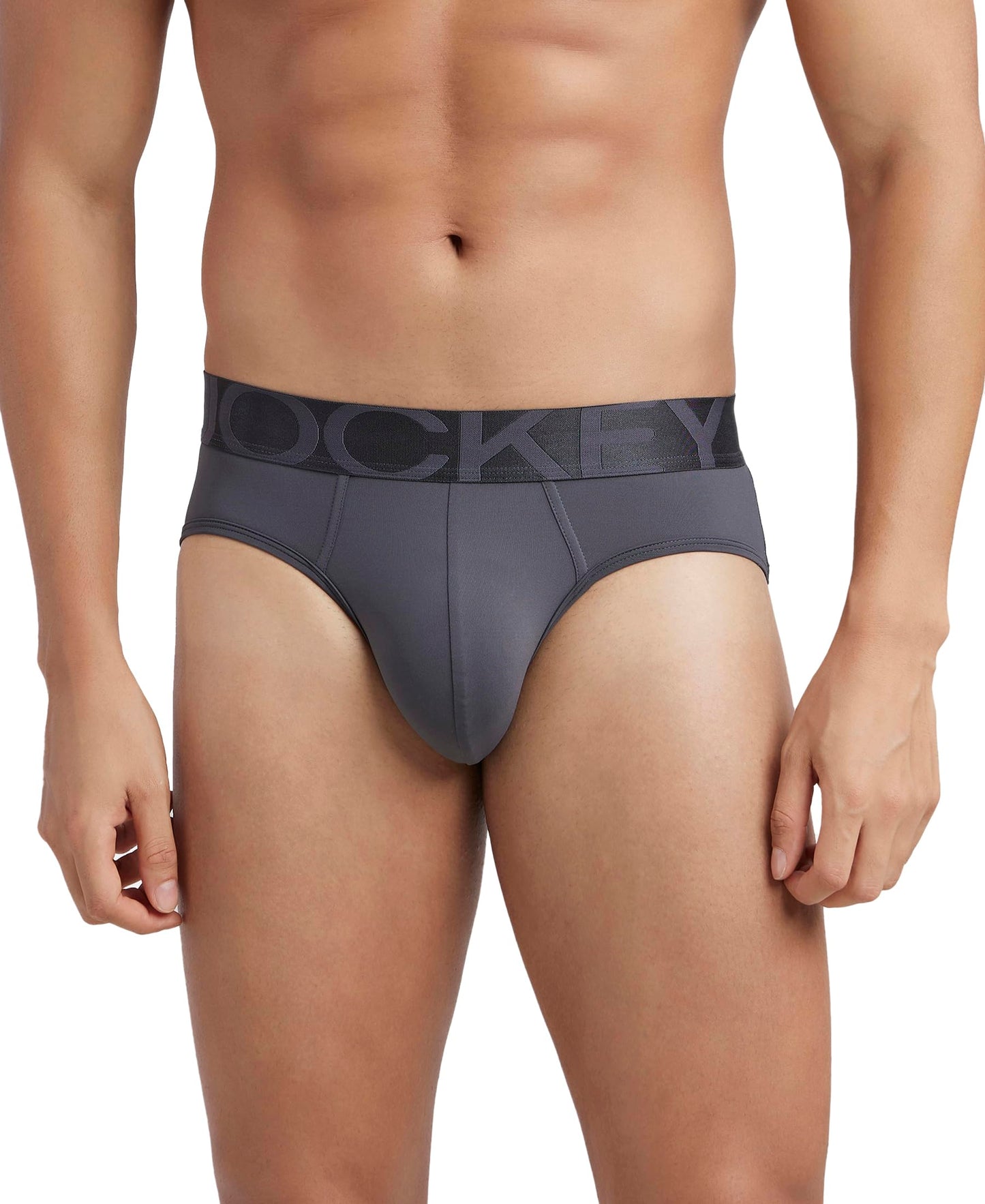 Jockey IC27 Men's Tactel Microfiber Elastane Stretch Solid Brief with Moisture Move Treatment