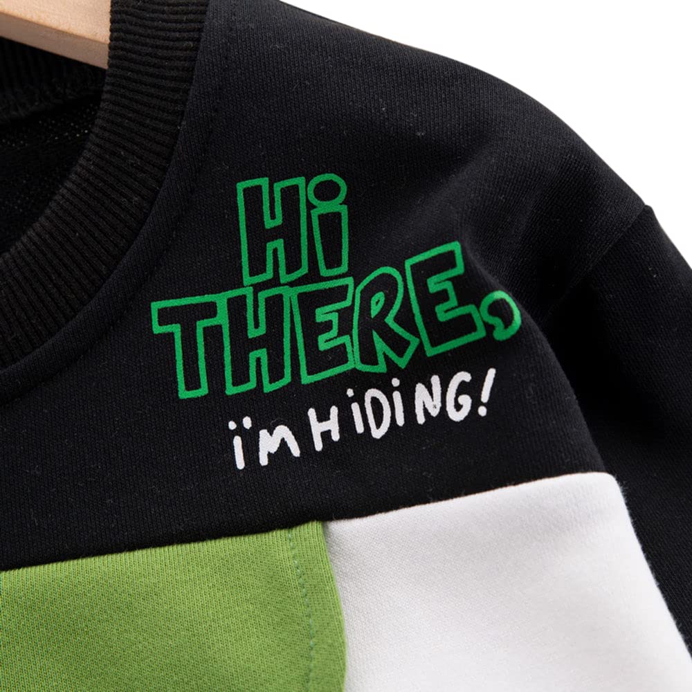 Hopscotch Baby Boys Cotton Round Neck Sweatshirt