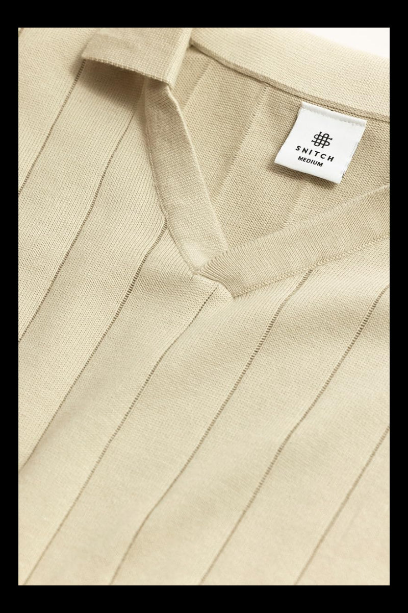 SNITCH Men T-Shirts | Slim Fit Polo Collar Half Sleeve | Textured Self-Design Cotton Fabric | Breathable & Casual Wear