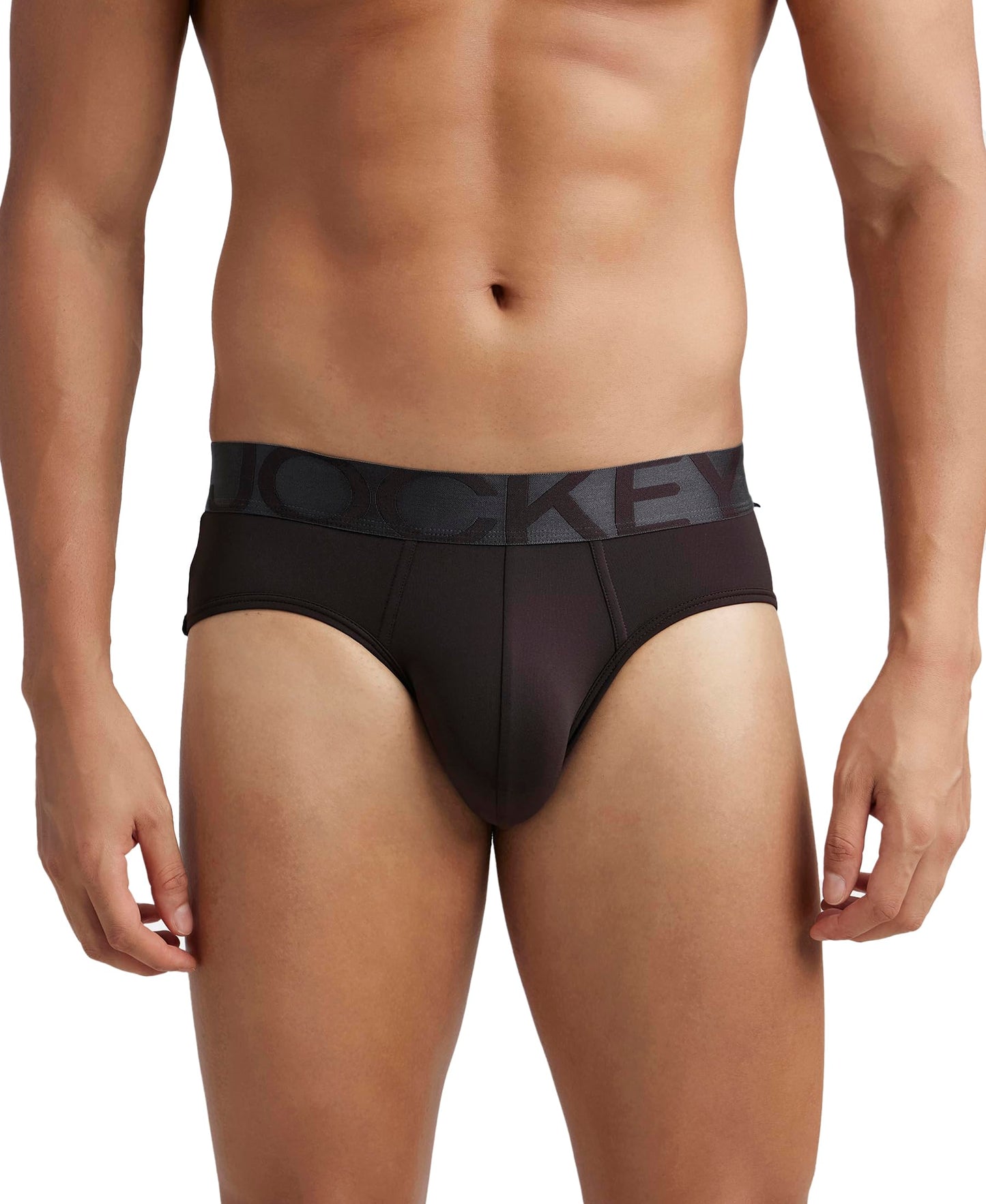 Jockey IC27 Men's Tactel Microfiber Elastane Stretch Solid Brief with Moisture Move Treatment