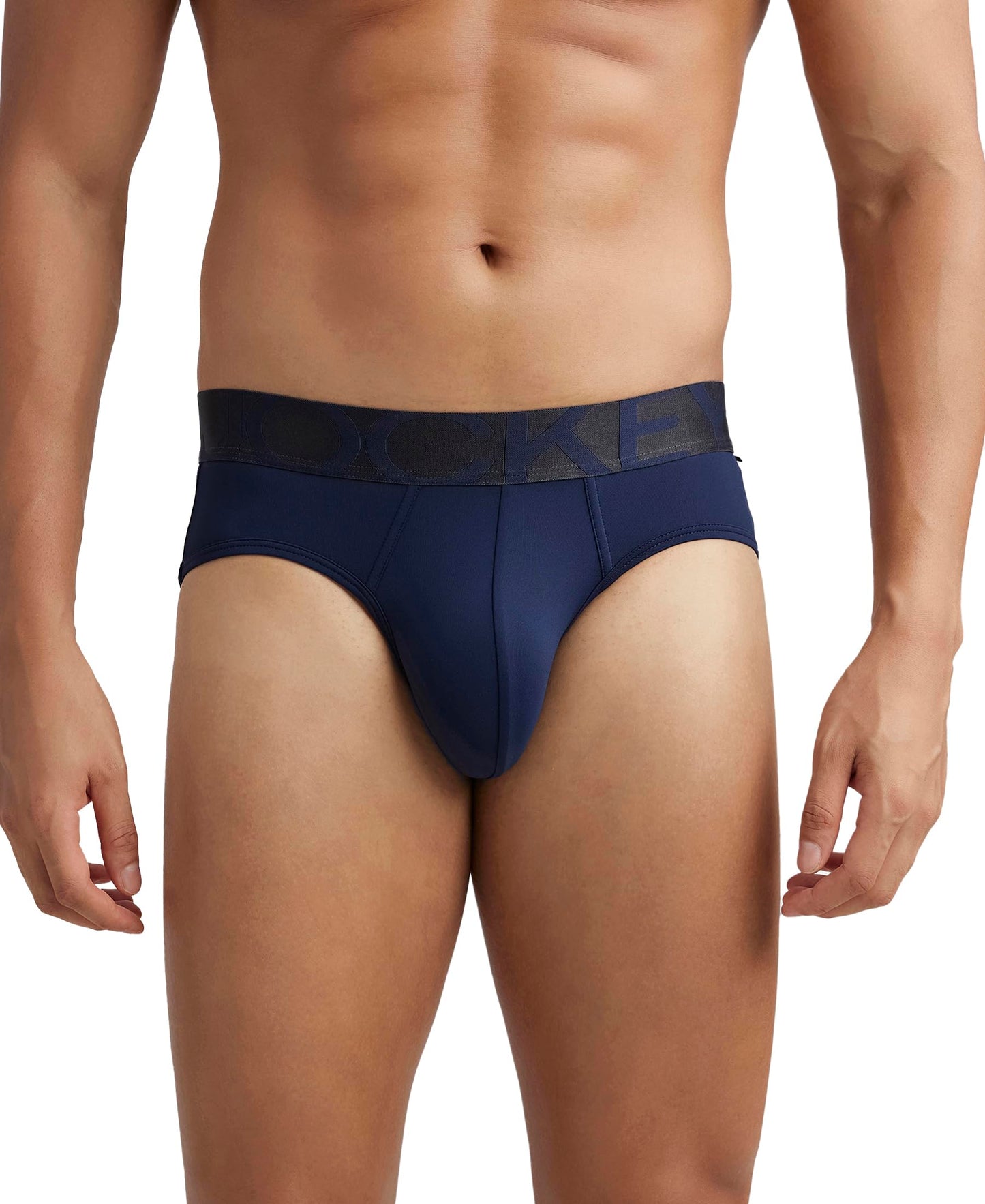 Jockey IC27 Men's Tactel Microfiber Elastane Stretch Solid Brief with Moisture Move Treatment
