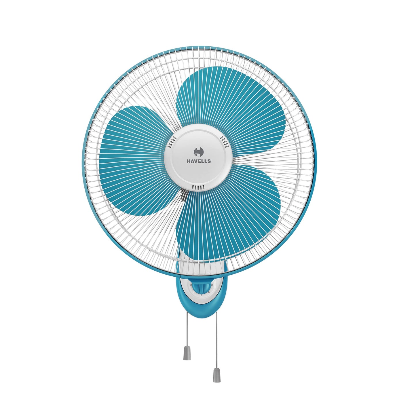 Havells Gatik Pro 400mm Wall Mount Fan|RPM: 1350|Double string for Speed & Oscillation control | Thermal Overloaded Protected Motor | 100% Copper Wire Winding Motor | 2 Year Warranty,230 Volts(Black)
